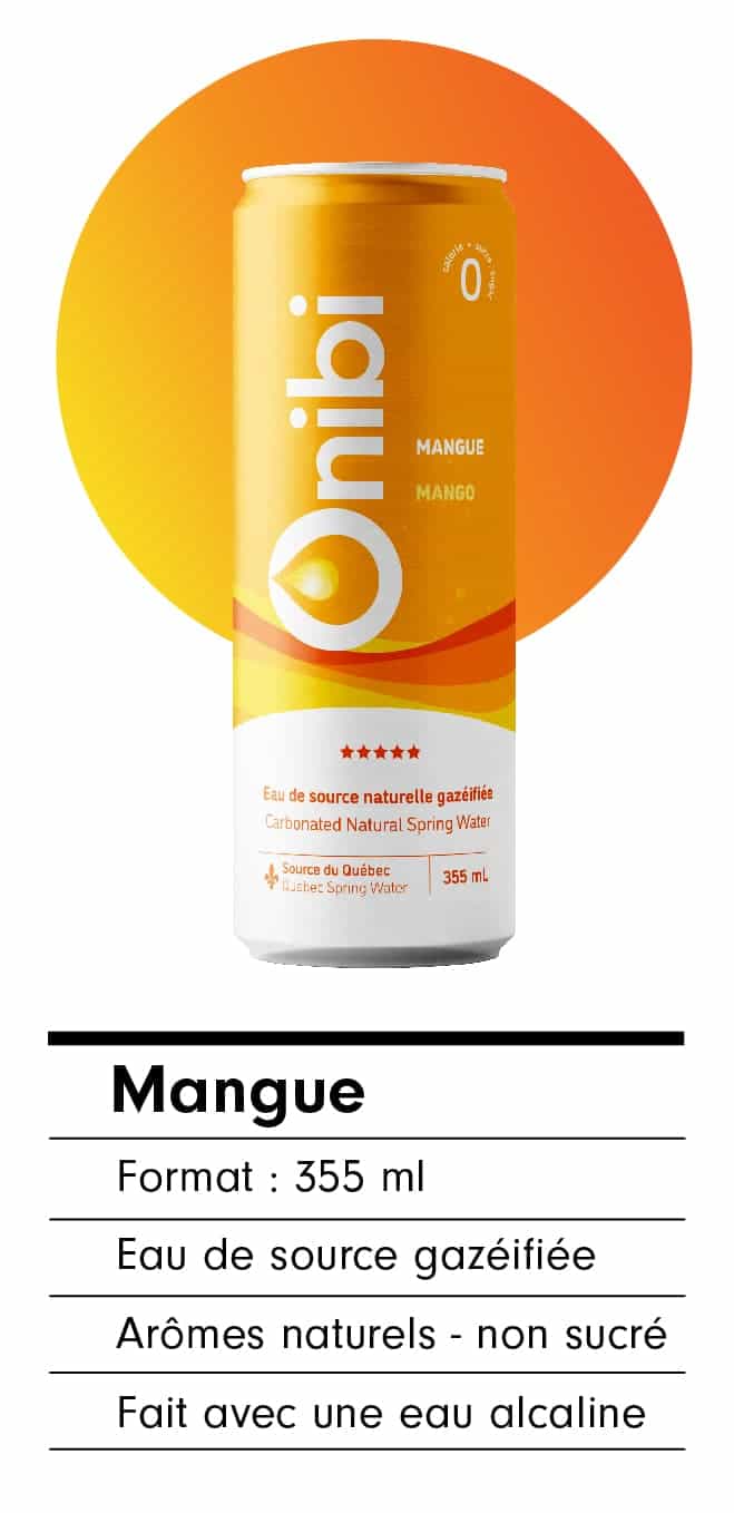 Eau de source naturelle gazéifiée Onibi - Pure et inaltérée miniature 2
