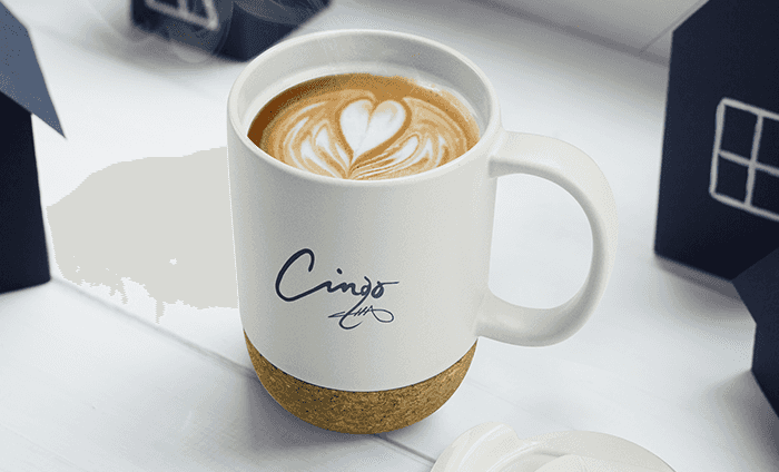 MUG EN CÉRAMIQUE AVEC LIÈGE - SM50 miniature 6