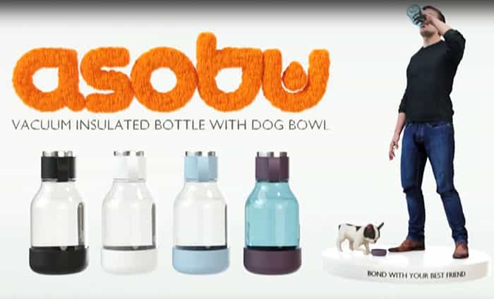 BOUTEILLE GOURDE POUR CHIEN ASOBU® - TWB20 miniature 2