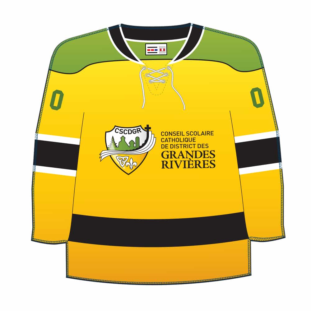 Serviette de soutien, Maillot de hockey miniature 13