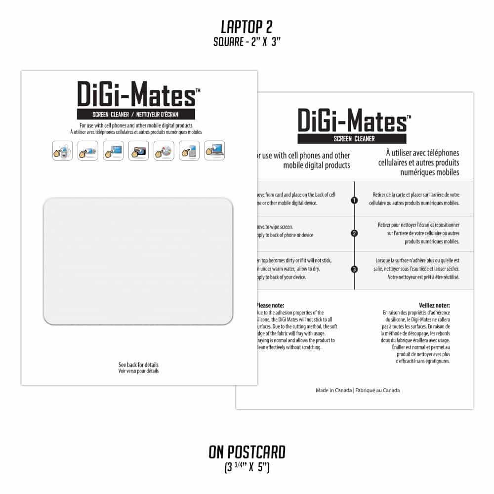 Nettoyant d'écran pour ordinateur portable DiGi-Mates™ - Grand miniature 7
