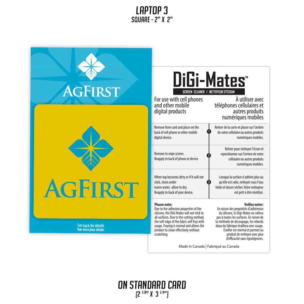 Nettoyant d'écran pour ordinateur portable DiGi-Mates™ - Carré miniature 1