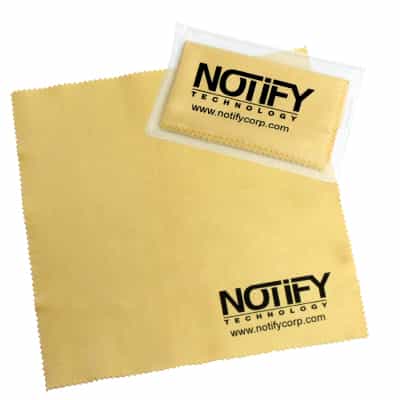Chiffon de nettoyage en microfibre, impression par pad - 5" x 5" miniature 1
