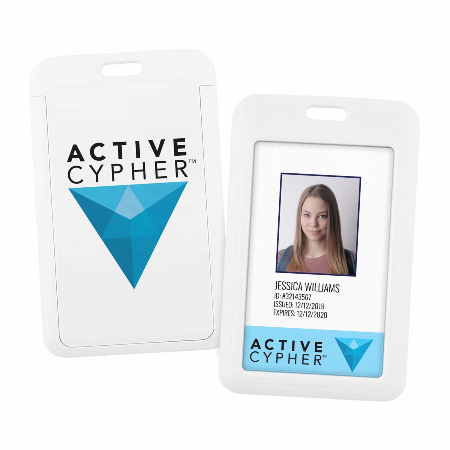 Porte-badge - Plastique rigide miniature 1
