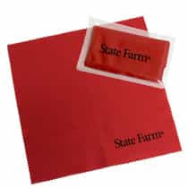 Chiffon de nettoyage en microfibre, impression pad - 4" x 4" miniature 2