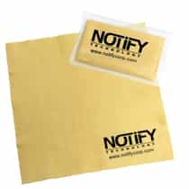 Chiffon de nettoyage en microfibre, impression par pad - 6" x 6" miniature 2