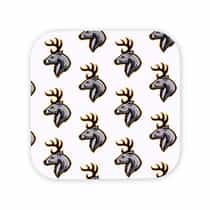 Sous-verres carrés - Coins arrondis - 4" miniature 6