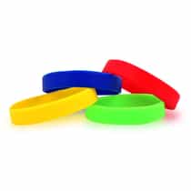 Bracelets en silicone de sensibilisation – Non imprimés miniature 2