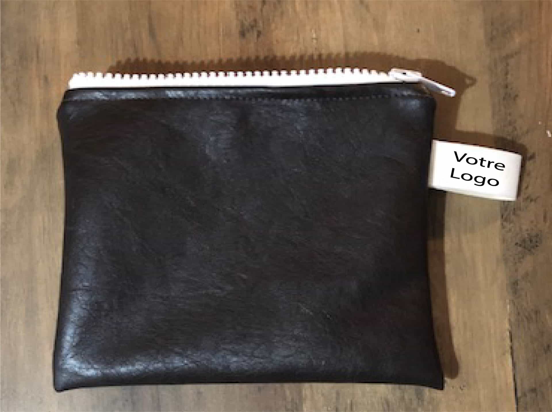 Petite pochette en cuir végane miniature 3