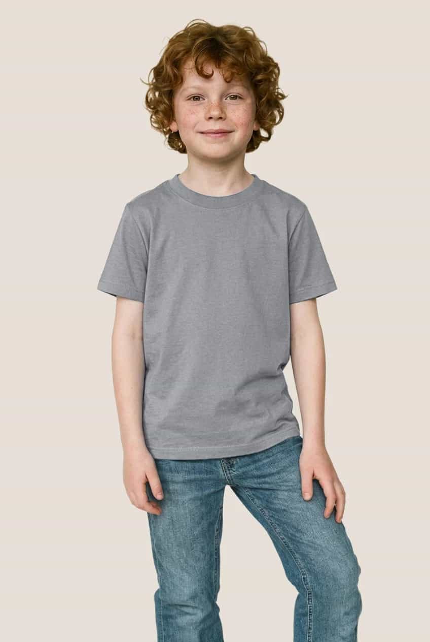 T-shirt col rond - Enfant miniature 1