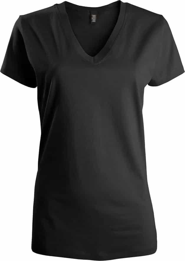 T-shirt col en V - Femme miniature 8