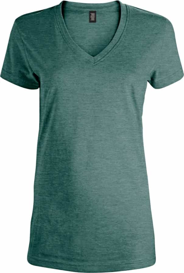 T-shirt col en V - Femme miniature 5