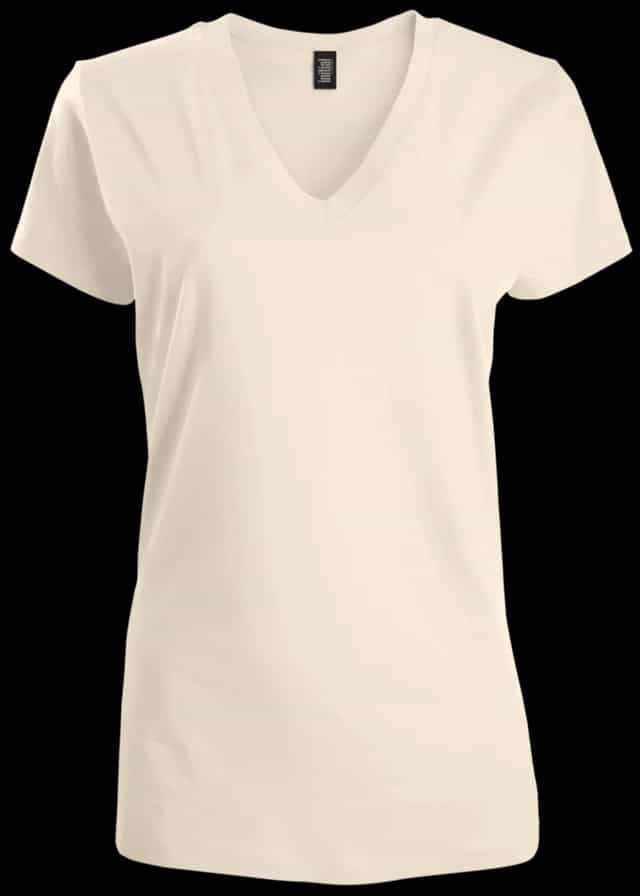 T-shirt col en V - Femme miniature 10