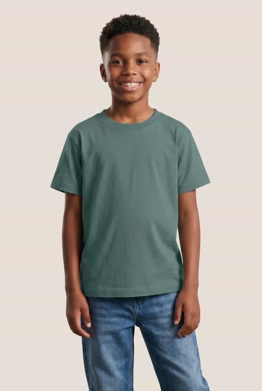 T-shirt col rond - Adolescent miniature 1