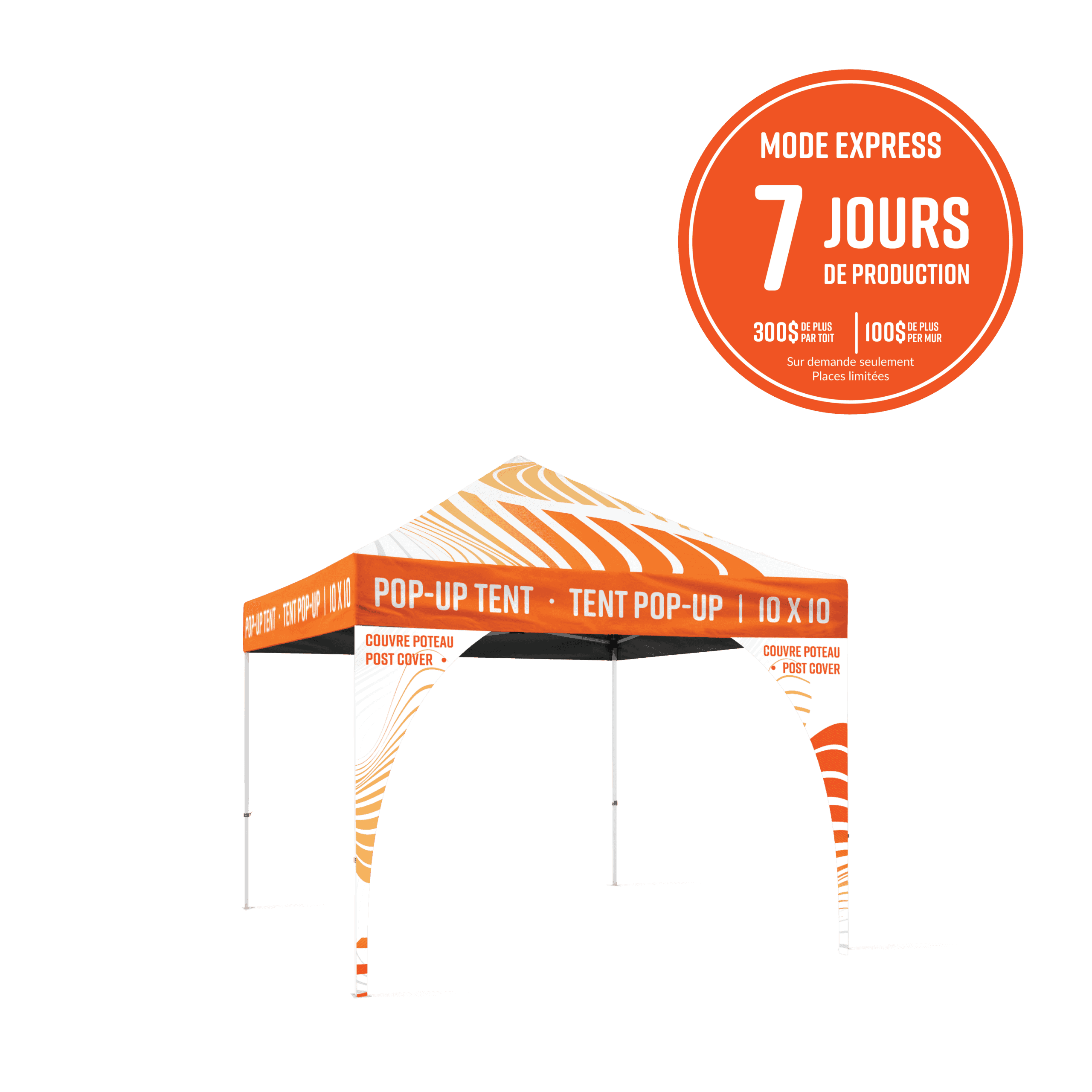 Couvre-poteau pour tente pop-up - Fabrik & Co. miniature 1