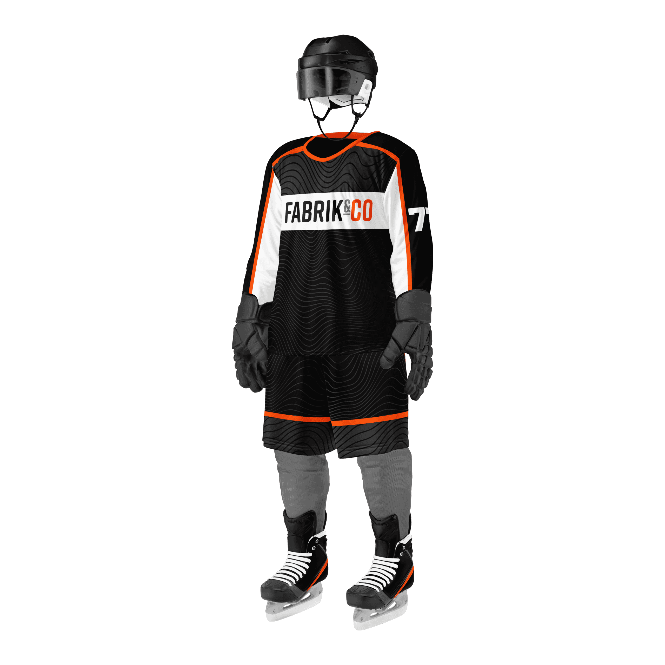 Chandail de Hockey Réversible - Junior - Fabrik & Co. miniature 1