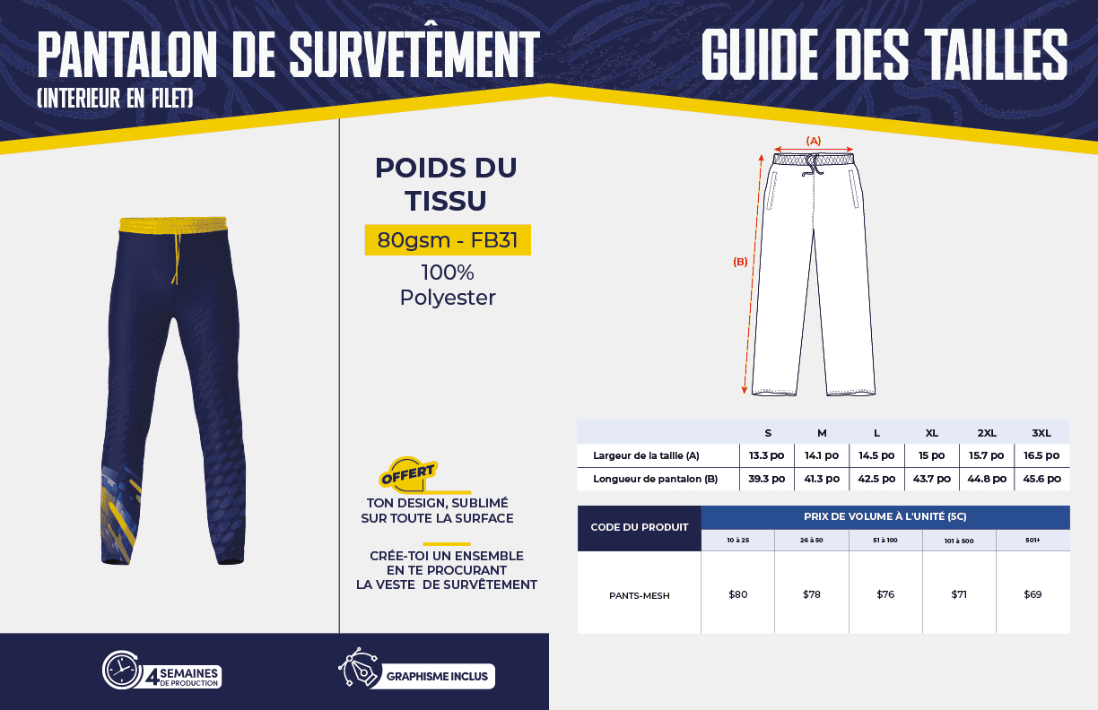 Pantalon de survêtement - Fabrik & Co. miniature 3