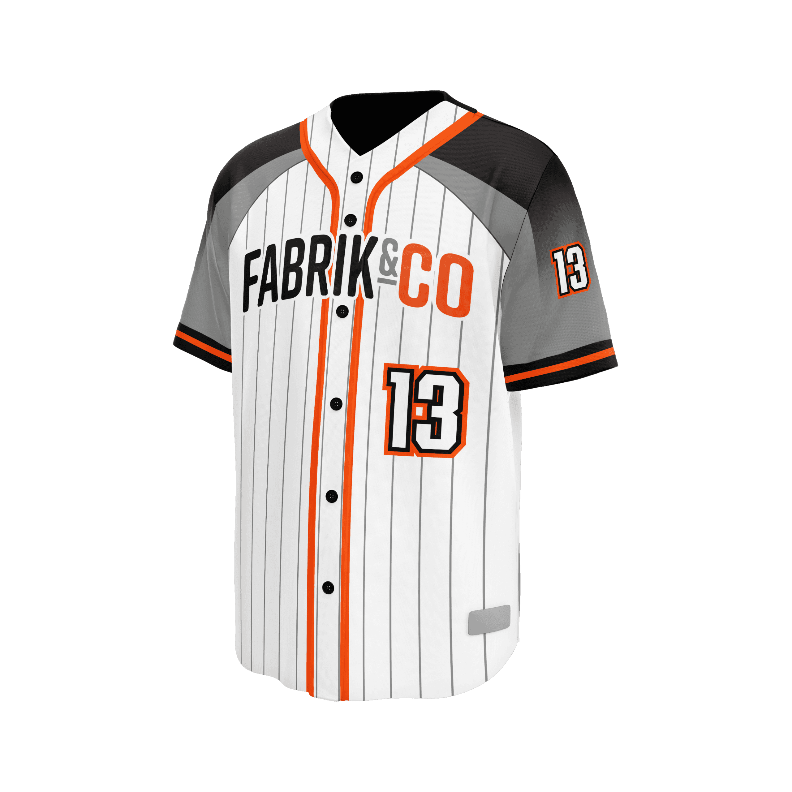 Chemise de Baseball (6 boutons) - Adulte - Fabrik & Co. miniature 1