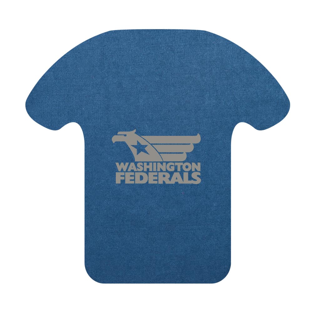 Chiffon de nettoyage en microfibre, forme personnalisée - T-shirt
