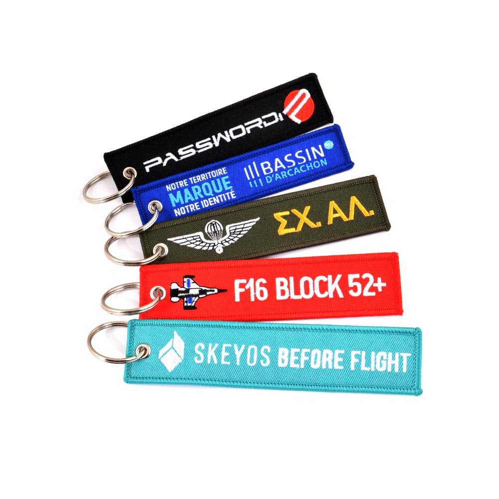 Étiquette de clé Remove Before Flight