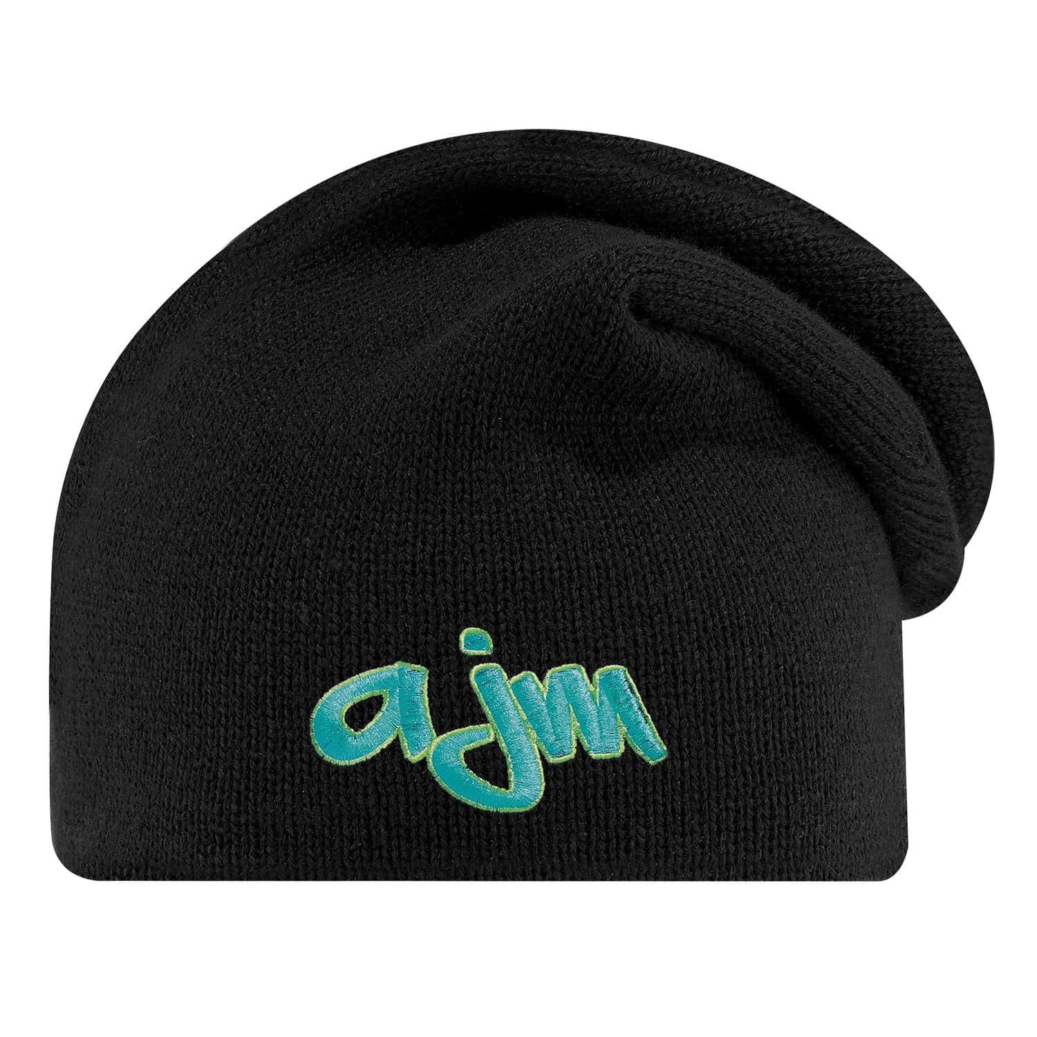 Tuque en acrylique (slouchy), tricot jersey