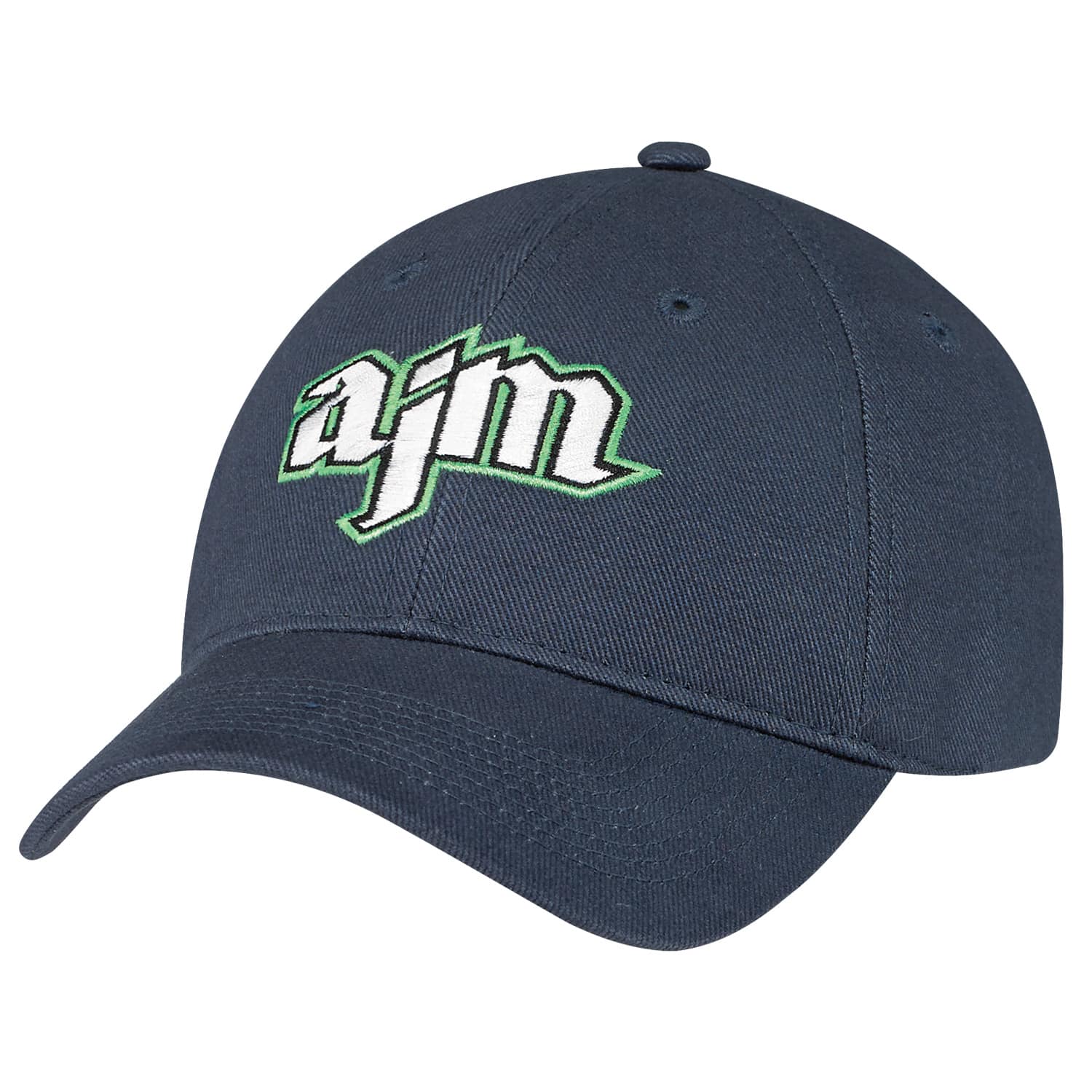 Tissu en coton brossé lourd, casquette 6 panneaux ajustée