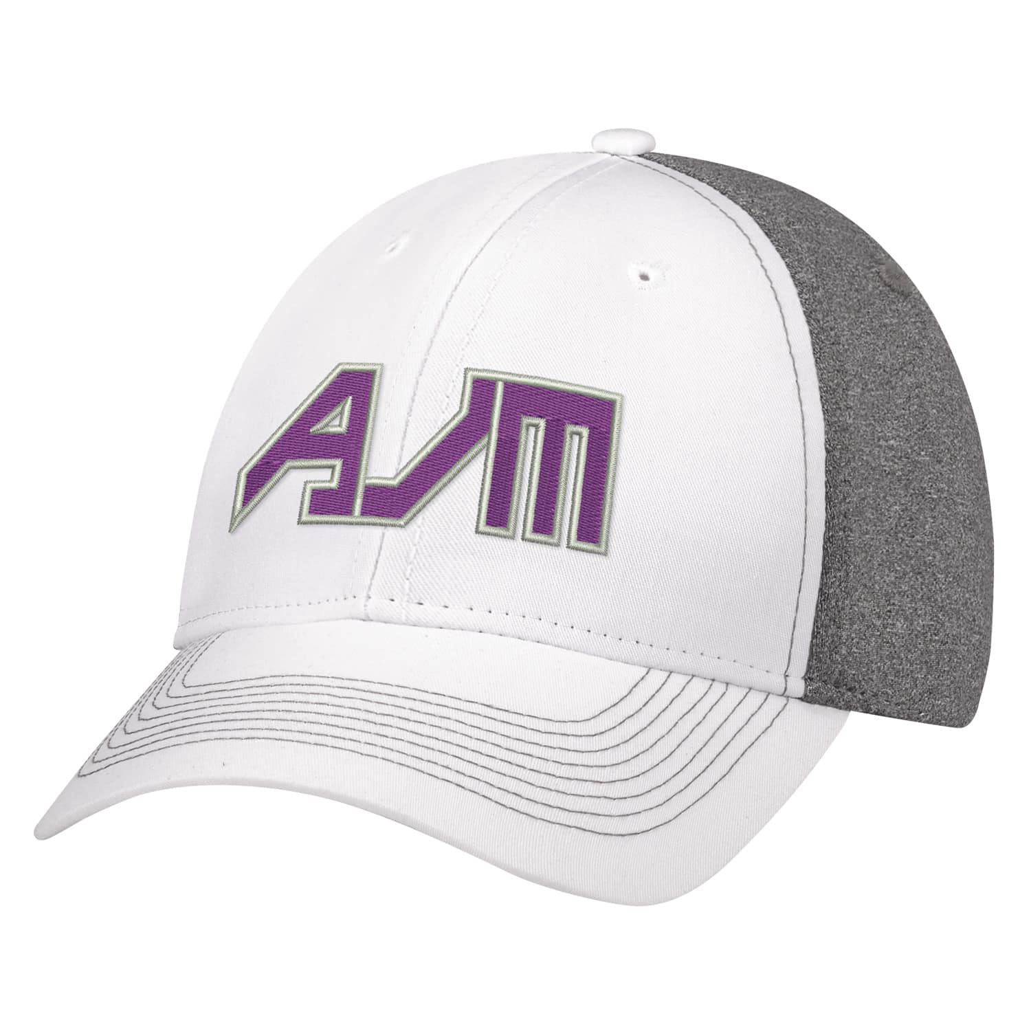 Coton-polyester mélangé, casquette 6 panneaux ajustée
