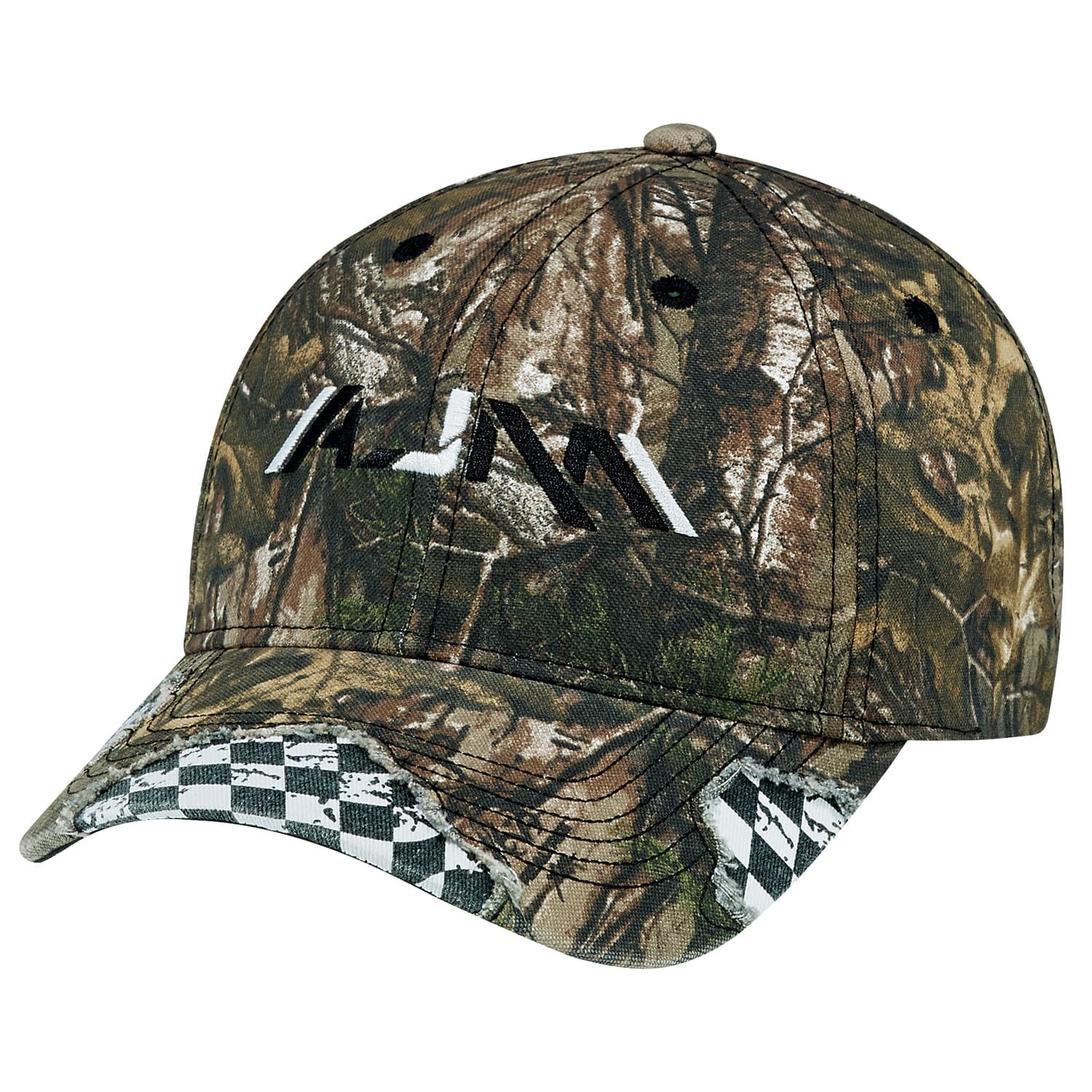 Realtree XTRA®, casquette 6 panneaux ajustée (usée, course)