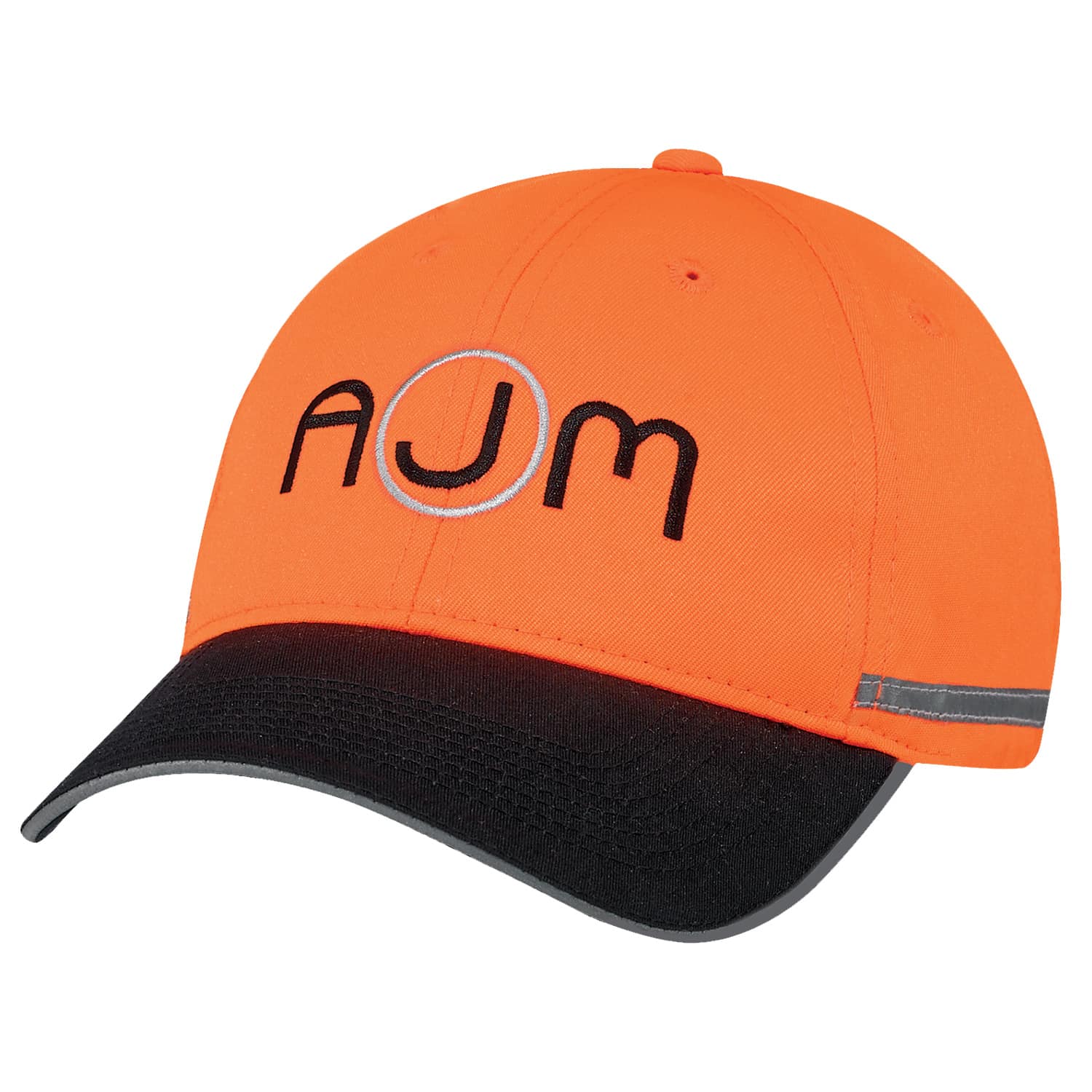 Polycoton / Polyester, Casquette 6 panneaux ajustée (Réfléchissante, Sécurité)