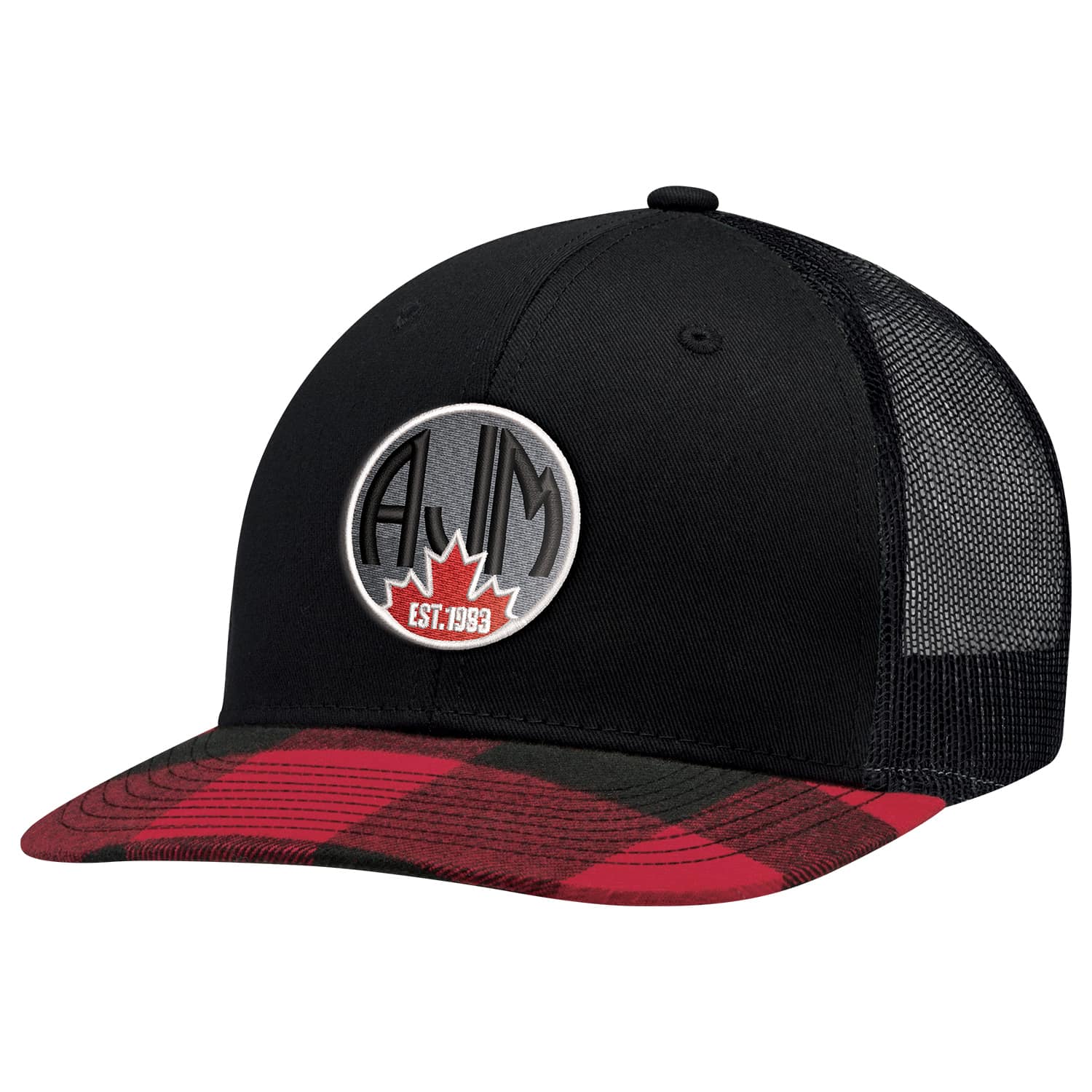 Casquette 6 panneaux construite Pro-Round (Lumberjack, dos en maille)