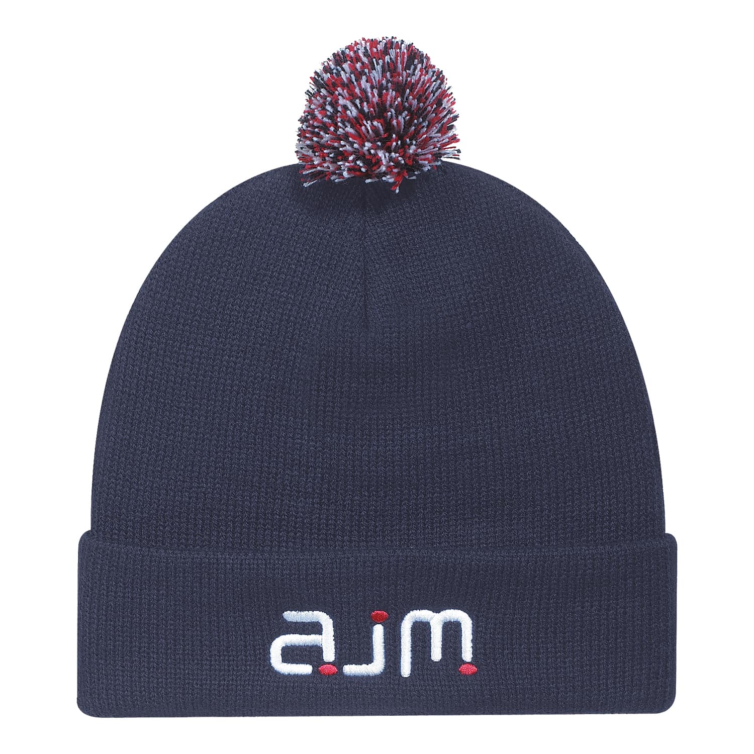 Tuque en acrylique avec revers (Pom Pom)