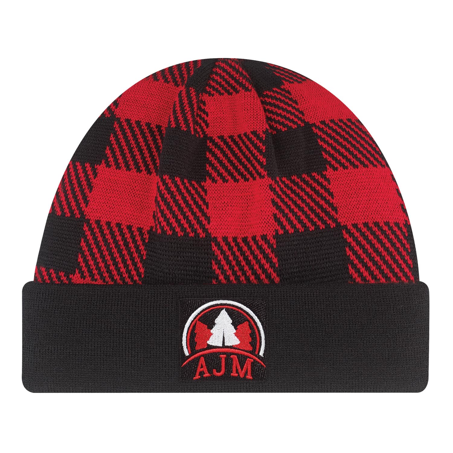 Tuque en acrylique à revers (bûcheron)