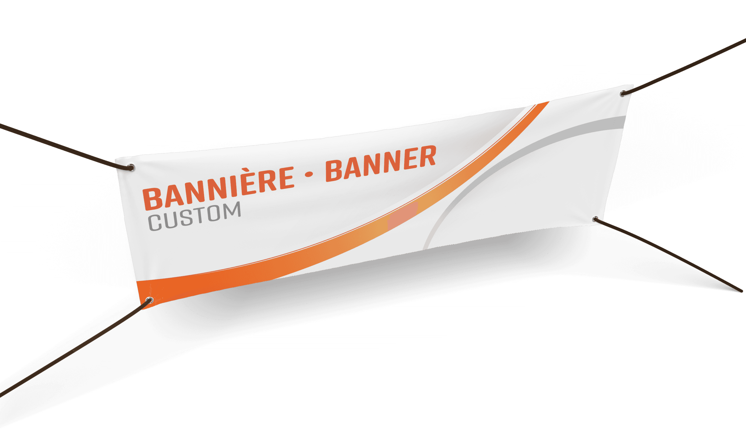 Bannière sur mesure - Fabrik & Co.
