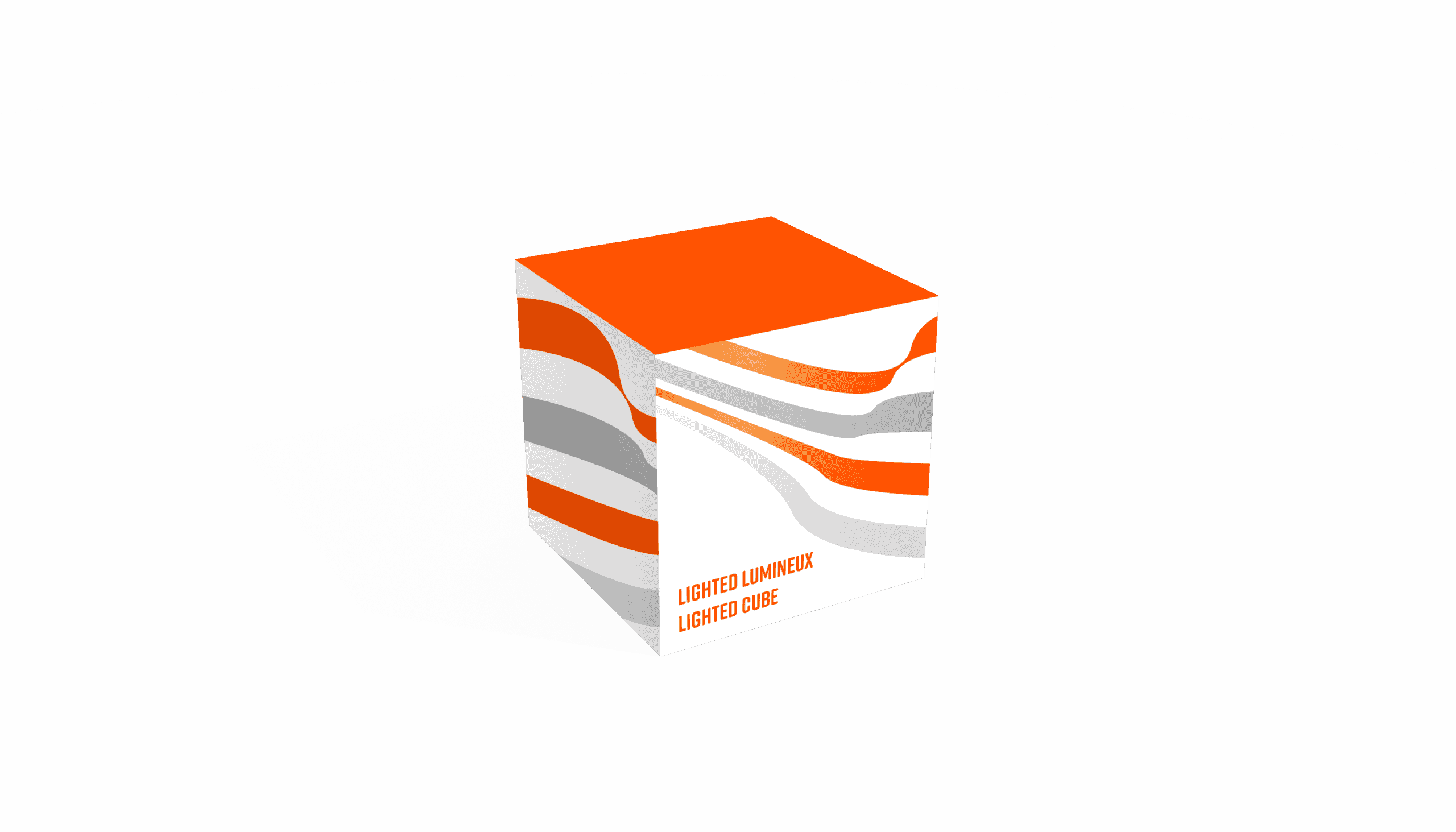 Cube lumineux - Fabrik & Co.
