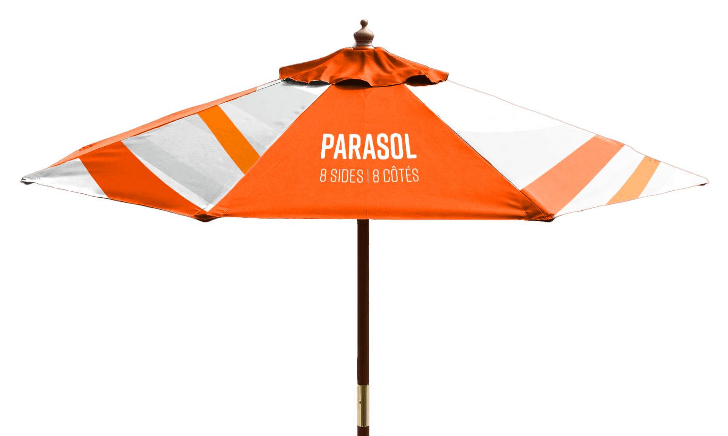 Parasol sublimé - 8 côtés - Fabrik & Co.